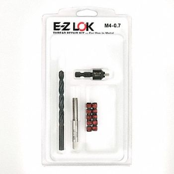 GRAINGER APPROVED Threaded Insert for Metal, 807TA8