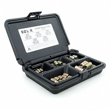 GRAINGER APPROVED Threaded Insert for Soft Wood, 807U13