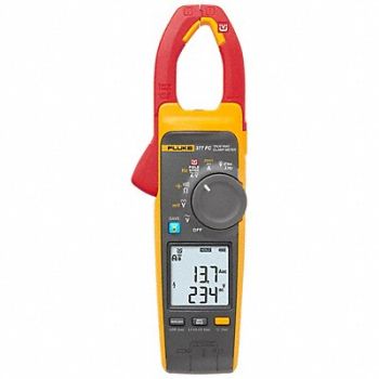 FLUKE True-rms AC/DC Clamp Meter, 60UN23