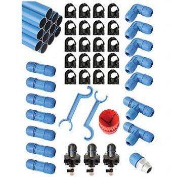 RAPIDAIR Compressed Air Pipe Kit, 787YP8