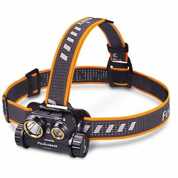 FENIX LIGHTING Headlamp Alum PolyCar Black 1000lm, 60UL84