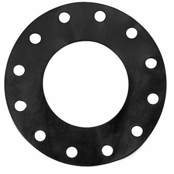 GRAINGER APPROVED Flange Gasket Full Face 6 Pipe, 55ZA85