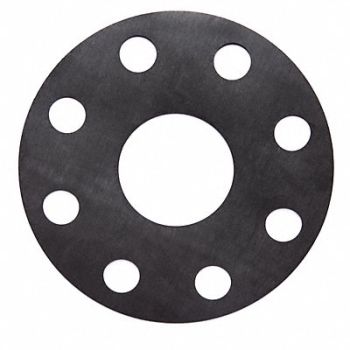 GRAINGER APPROVED Flange Gasket Full Face 4 Pipe, 55YZ57