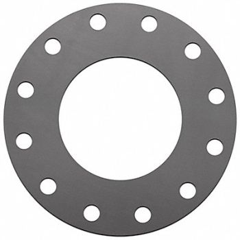 GRAINGER APPROVED Flange Gasket Full Face 8 Pipe, 55YZ33