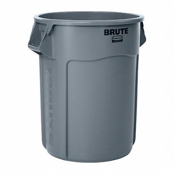 RUBBERMAID COMMERCIAL PRODUCTS J6002 Utility Container 55 gal Gray, 48XM31