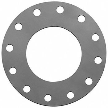 GRAINGER APPROVED Flange Gasket Full Face 8 Pipe, 55YY95