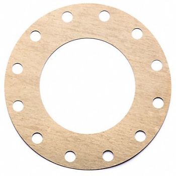 GRAINGER APPROVED Flange Gasket Full Face 8 Pipe, 55YX67
