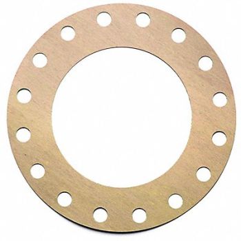 GRAINGER APPROVED Flange Gasket Full Face 12 Pipe, 55YX28
