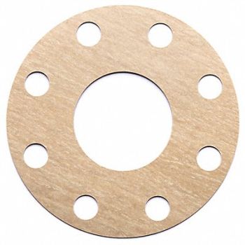 GRAINGER APPROVED Flange Gasket Full Face 4 Pipe, 55YX65