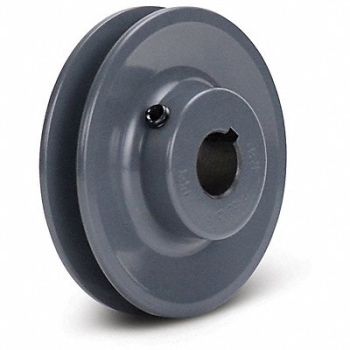 TB WOOD S V-Belt Pulley Cast Iron 3.45 O.D., 145R53