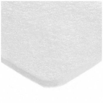 GRAINGER APPROVED Polyester Filter Felt Roll 100 ft L, 797P91