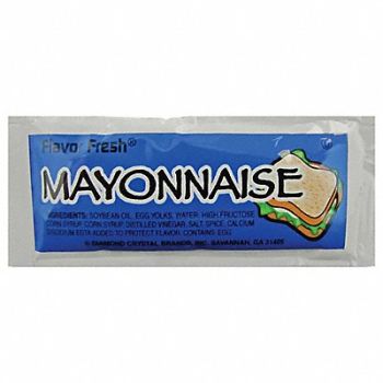 FLAVOR FRESH Mayonnaise Packets 0.32 oz PK200, 55ZK53