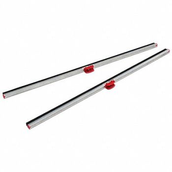 ZIPWALL FR Tapeless Seals 4 ft 1/4 H White PK2, 45AP96