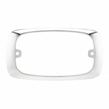 FEDERAL SIGNAL Bezel 10-13/16 L x6-5/16 H x1-13/32 W, 454W58