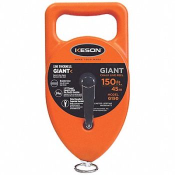 KESON GIANT Chalk Line Reel Large Cap 150 Ft, 4MHF4