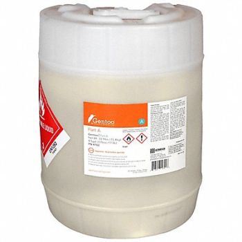ULTRATECH Gentoo Part A Clear Pail 4.5 gal, 793UK6