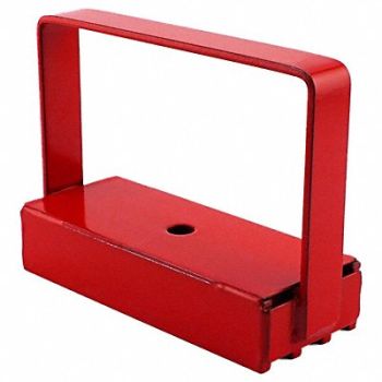 GRAINGER APPROVED Handle Magnet Steel 150 lb 5L x 2W x 5H, 9RYJ3