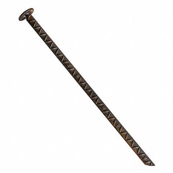 GRAINGER APPROVED Rebar Spikes Gray 14 L PK4, 49ZZ44