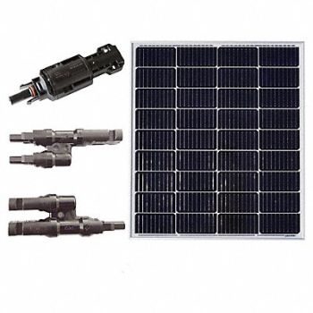 GRAPE SOLAR Solar Panel Expansion Kit 100W 18.0VDC, 55HX51