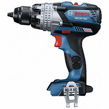 BOSCH Cordless Drill 1/2 18.0V 2 100 RPM, 799V42