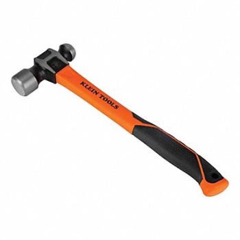 KLEIN TOOLS Ball-Peen Hammer 32 oz 15, 806ZG7