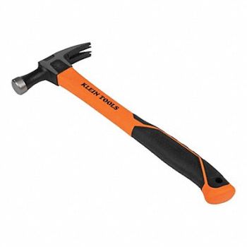 KLEIN TOOLS Straight-Claw Hammer 18-Ounce 15-Inch, 806FC1