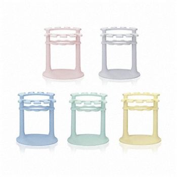 WHEATON Pipette Stand Hold 7 Pipettes Light Gray, 23ND17
