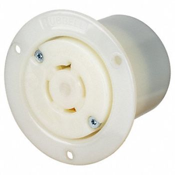 HUBBELL Locking Receptacle, 797VE2