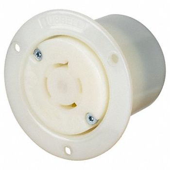 HUBBELL Locking Receptacle, 797VD8
