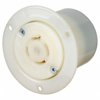 HUBBELL Locking Receptacle, 797VC4