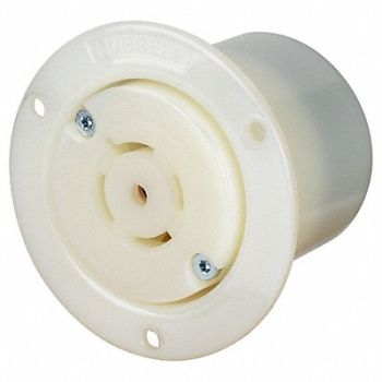HUBBELL Locking Receptacle, 797VE7