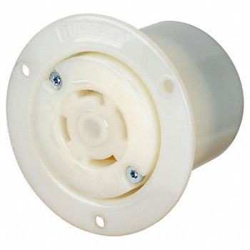 HUBBELL Locking Receptacle, 797VD7
