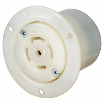 HUBBELL Locking Receptacle, 797VC8