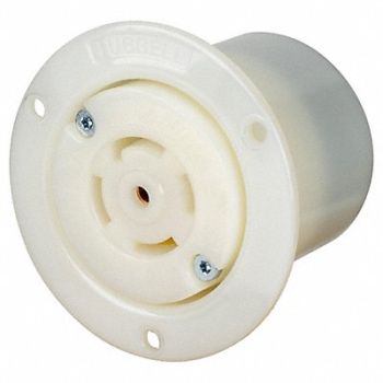 HUBBELL Locking Receptacle, 797VE8