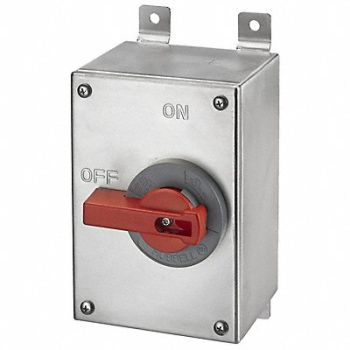 HUBBELL EnclosedDisconSw NoFuse 60A 304StainStl, 36L208