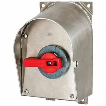 HUBBELL EnclosedDisconSw NoFuse 100A 304StainStl, 38UP47