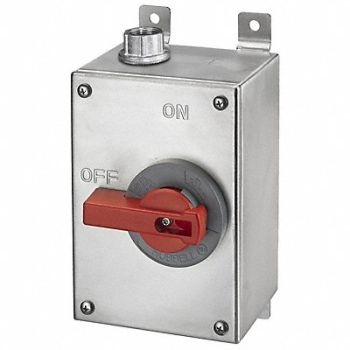 HUBBELL EnclosedDisconSw NoFuse 30A 304StainStl, 36L206