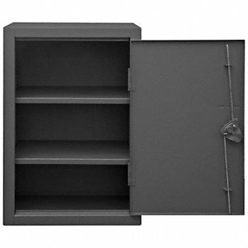 DURHAM MFG Storage Cabinet 36 x24 x20 Gray 2Shlv, 34A937