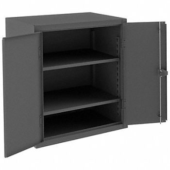 DURHAM MFG Storage Cabinet 42 x36 x24 Gray 2Shlv, 34A941