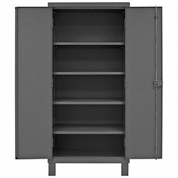 DURHAM MFG Storage Cabinet 78 x36 x24 Gray 4Shlv, 16D691