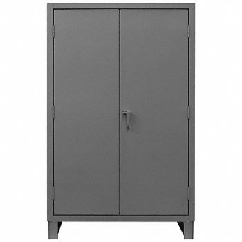DURHAM MFG Storage Cabinet 78 x48 x24 Gray 4Shlv, 16D693
