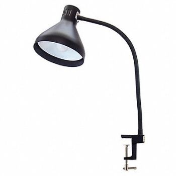O.C. WHITE Task Light Gooseneck 8.5 W Black, 801CL1