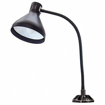 O.C. WHITE Task Light Gooseneck 8.5 W Black, 801CL2