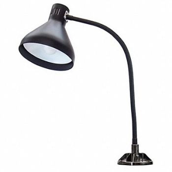 O.C. WHITE Task Light Gooseneck 8.5 W Black, 801CL3