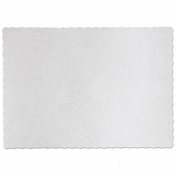 GRAINGER APPROVED Disp Placemat 13 1/2 in Knurl PK1000, 43PV30