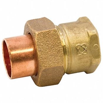 NIBCO Fitting Union Cast Bronze 2 Tube CxFNPT, 36N531