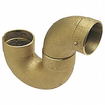 NIBCO DWV P-Trap Cast Bronze 1-1/2 Tube CxC, 36N558