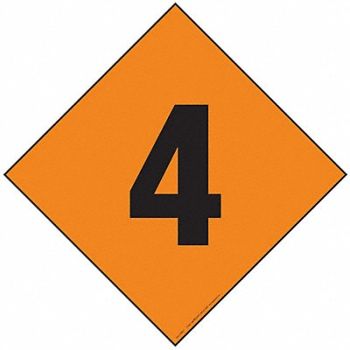 LABELMASTER DOT Container Placard, 807CM1