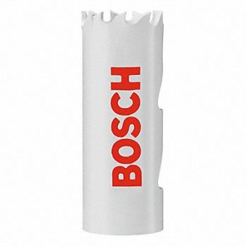 BOSCH Hole Saws 3/4 Dia Bi-Metal Shank 1/4, 802GJ5