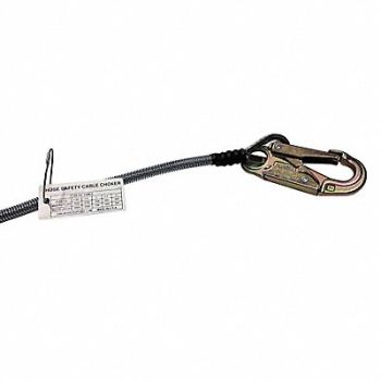AMERICAN IRON WORKS Hose Choker Cable 42 L Steel 1/2 DIA, 801U54